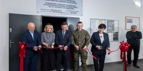 Uroczyste otwarcie strzelnicy wirtualnej